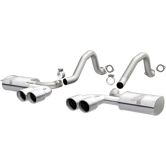 MagnaFlow 1997-2004 Chevrolet Corvette Street Series Axle-Back Performance Exhaust System