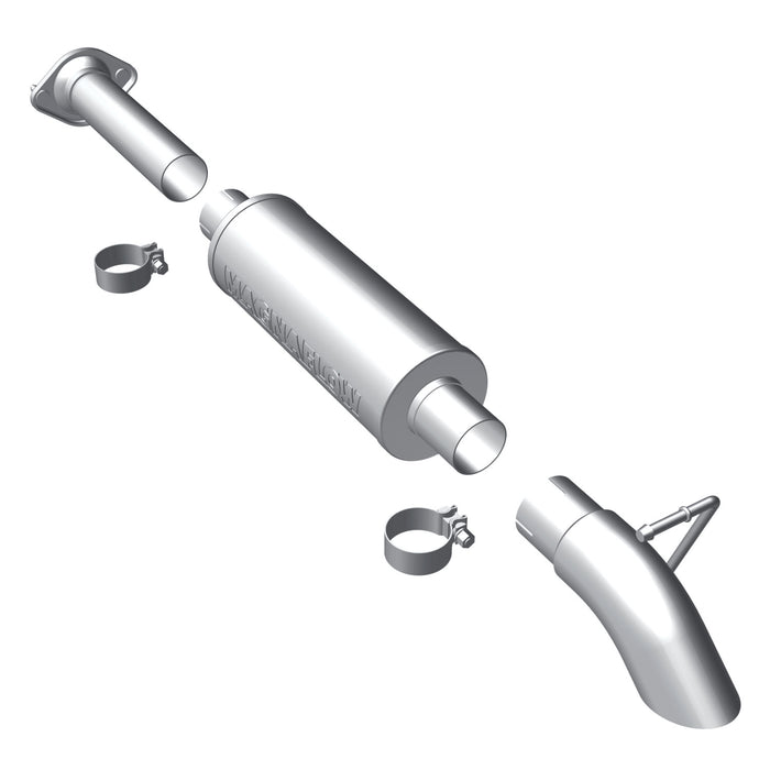 MagnaFlow 2004-2006 Jeep Wrangler Off-Road Pro Series Cat-Back Performance Exhaust System
