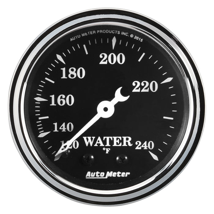 2-1/16 In. WATER TEMP 120-240 Fahrenheit MECH OLD TYME BLACK