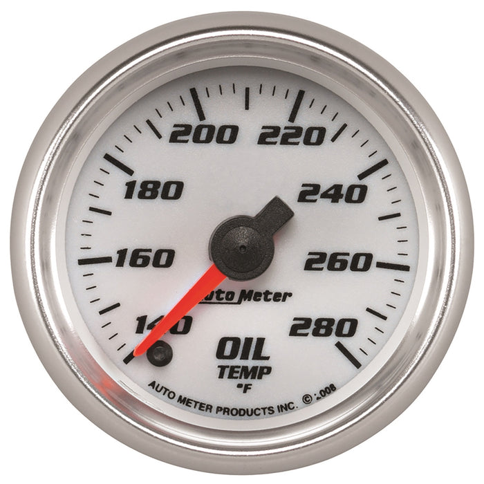 2-1/16 In. OIL TEMPERATURE 140-280 Fahrenheit WHITE PRO-CYCLE