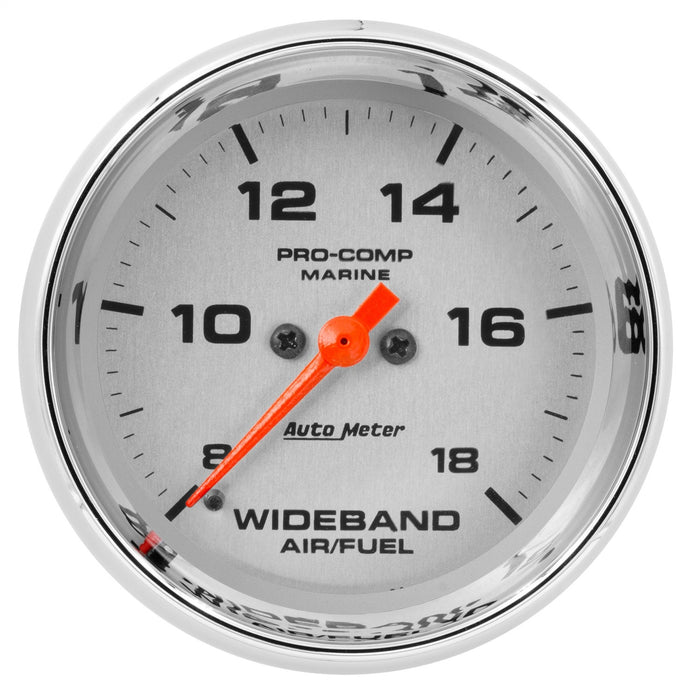 2-5/8 In. WIDEBAND AIR/FUEL RATIO ANALOG 8:1-18:1 AFR MARINE CHROME