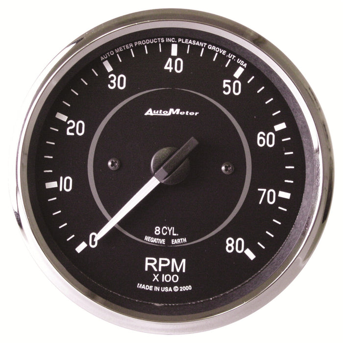 4 In. IN-DASH TACHOMETER 0-8000 RPM COBRA