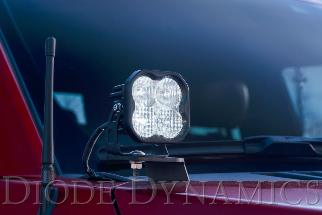 Diode Dynamics - Stage Series 2in LED Ditch Light Kit For 2015-2020 Ford F-150/Raptor  Sport Yellow Combo