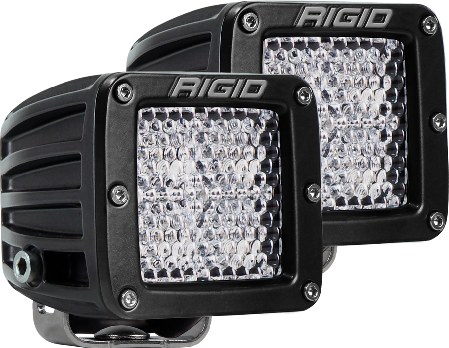 RIGID D-Series PRO LED Light Diffused Lens Surface Mount Pair