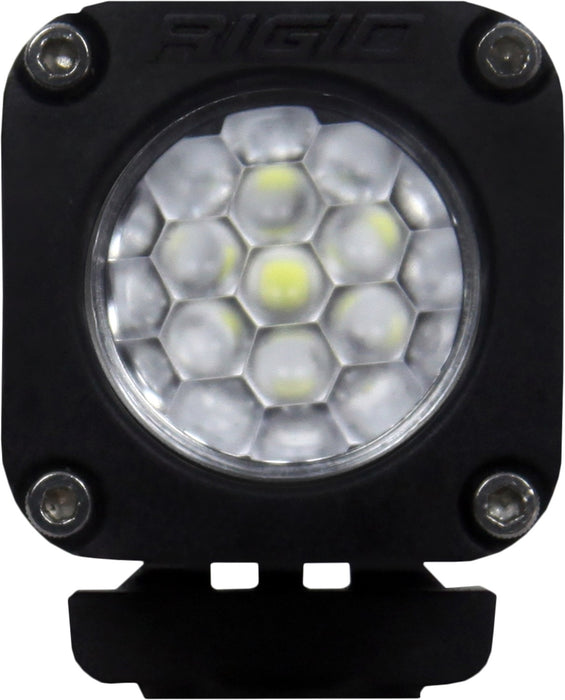 RIGID Ignite LED Light Diffused Lens Surface Mount Black Housing Single