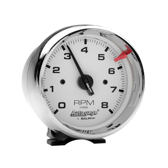 3-3/4 In. PEDESTAL TACHOMETER 0-8000 RPM AUTO GAGE