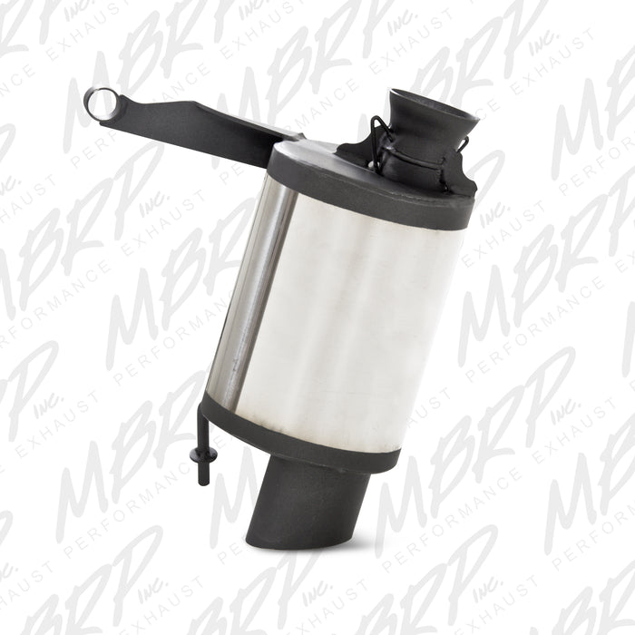 MBRP Powersports Snowmobile Trail Muffler