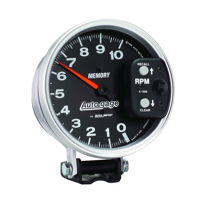 5 In. PEDESTAL TACHOMETER 0-10000 RPM AUTO GAGE