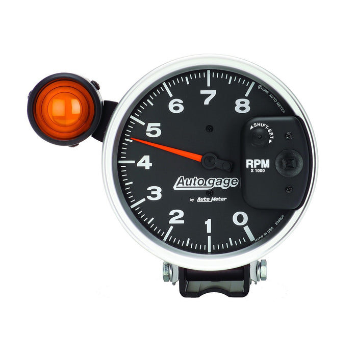 5 In. PEDESTAL TACHOMETER 0-8000 RPM AUTO GAGE