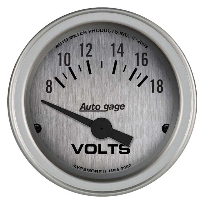 2-1/16 In. VOLTMETER 8-18V AUTO GAGE