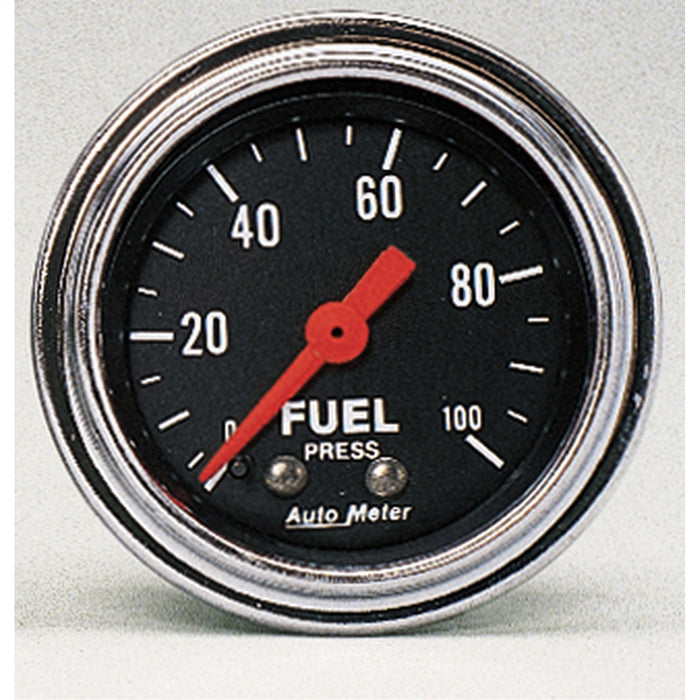 2-1/16 In. FUEL PRESSURE 0-100 PSI TRADITIONAL CHROME