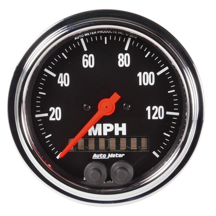 3-3/8 In. GPS SPEEDOMETER 0-140 MPH TRADITIONAL CHROME