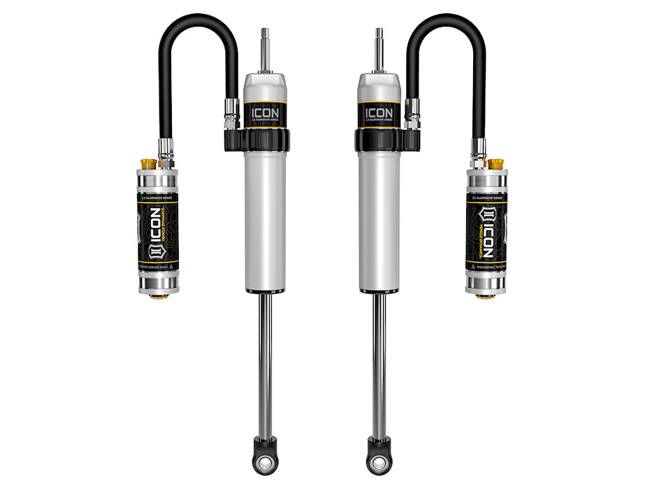 ICON 2005-2023 Toyota Tacoma 0-1.5” Lift Rear 2.5 VS Remote Reservoir W/ CDCV Shocks Pair
