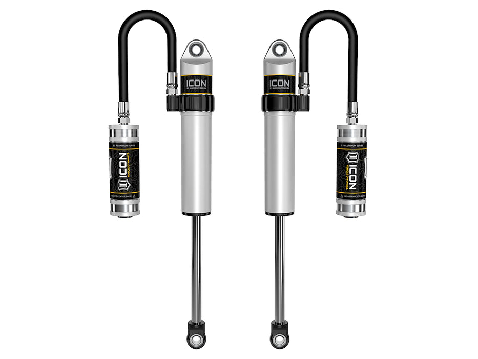 ICON 2005-2023 Toyota Tacoma/2003-2024 Toyota 4Runner/2007-2014 Toyota FJ Cruiser/2003-2009 Lexus GX470 Front 2.5 VS Remote Reservoir S2 Secondary Shocks Pair