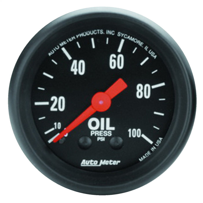 2-1/16 In. OIL PRESSURE 0-100 PSI Z-SERIES