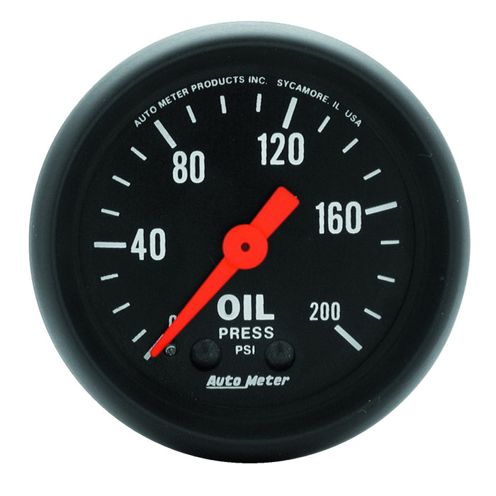 2-1/16 In. OIL PRESSURE 0-200 PSI Z-SERIES