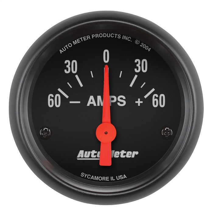 2-1/16 In. AMMETER 60-0-60 AMPS Z-SERIES