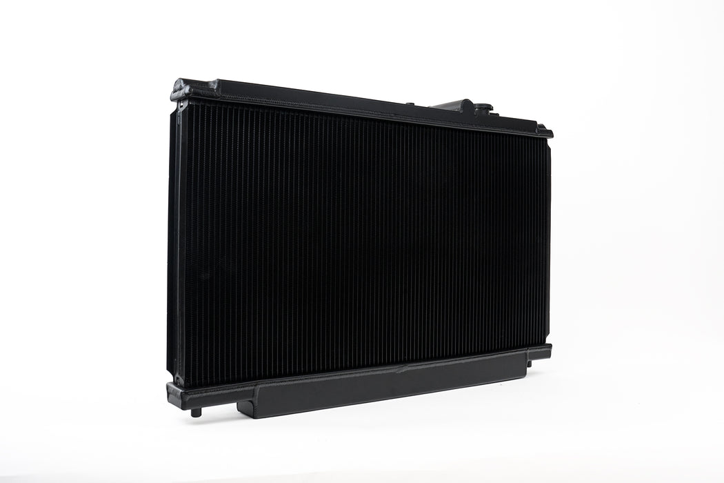 93-98 Toyota A80 Supra (NA/TT) High-Performance All-Aluminum Radiator - Black