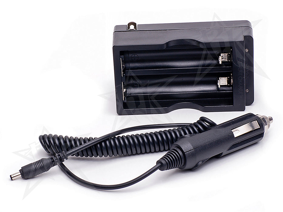 RIGID AC/DC Dual Battery Charger For 18650 Li Ion Battery