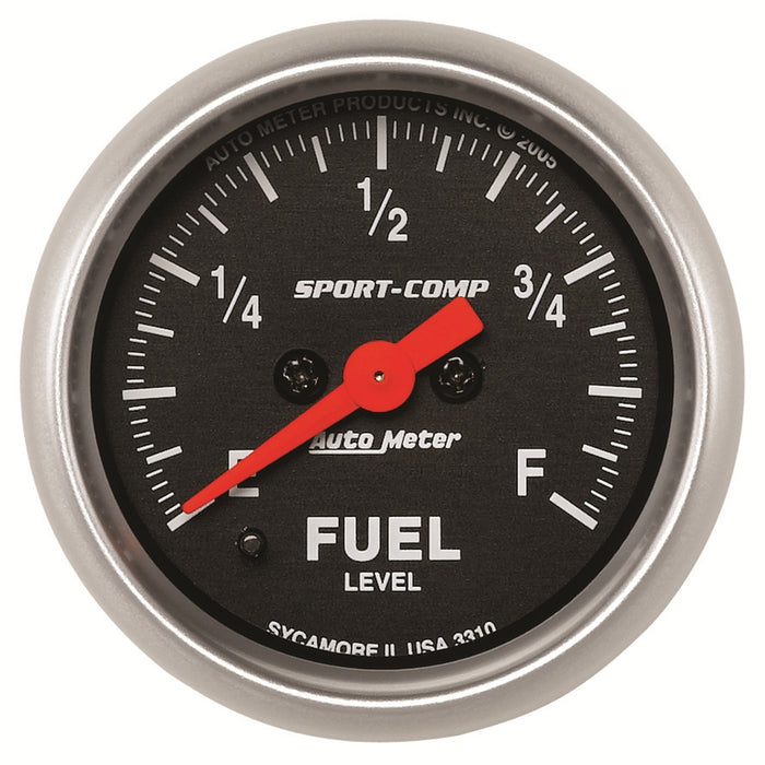 2-1/16 In. FUEL LEVEL PROGRAMMABLE 0-280 O SPORT-COMP