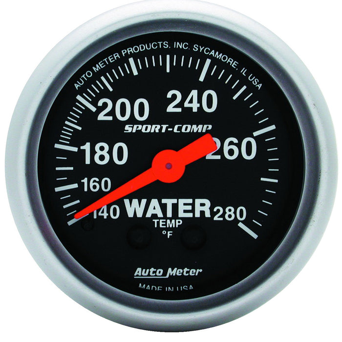 2-1/16 In. WATER TEMPERATURE 140-280 Fahrenheit SPORT-COMP