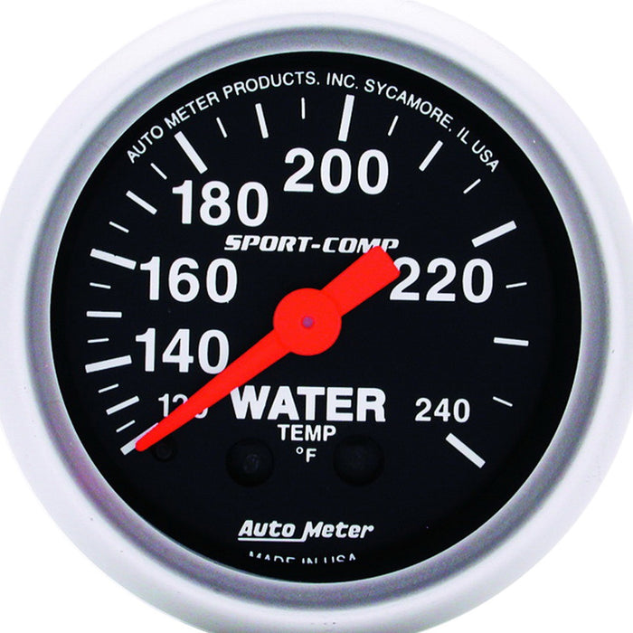 2-1/16 In. WATER TEMPERATURE 120-240 Fahrenheit SPORT-COMP