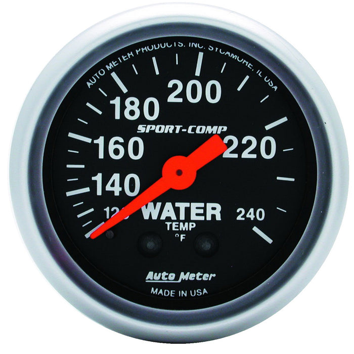 2-1/16 In. WATER TEMPERATURE 120-240 Fahrenheit SPORT-COMP