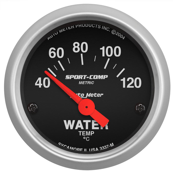 2-1/16 In. WATER TEMPERATURE 40-120 Celsius SPORT-COMP