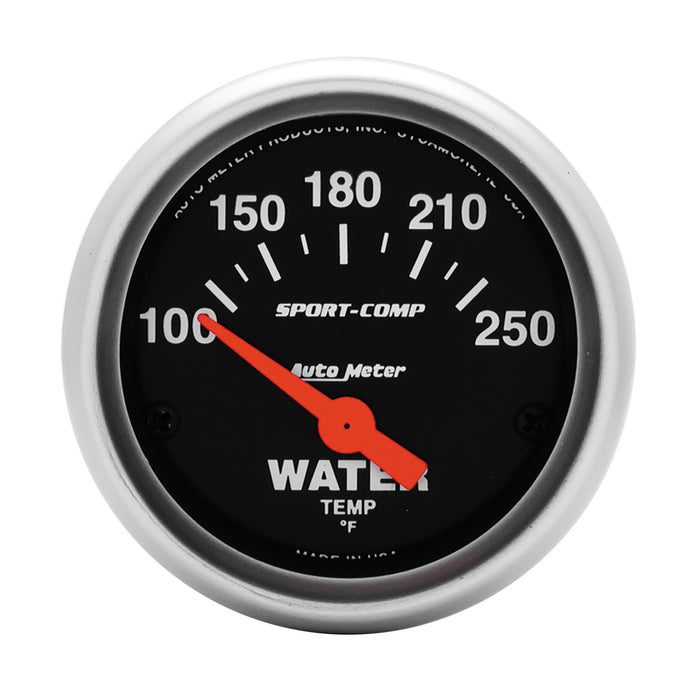 2-1/16 In. WATER TEMPERATURE 100-250 Fahrenheit SPORT-COMP