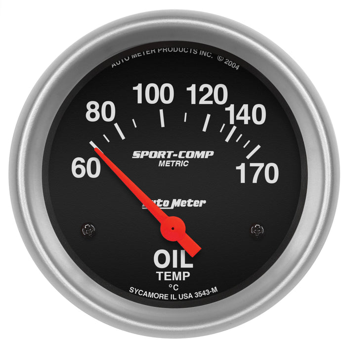 2-5/8 In. OIL TEMPERATURE 60-170 Celsius SPORT-COMP