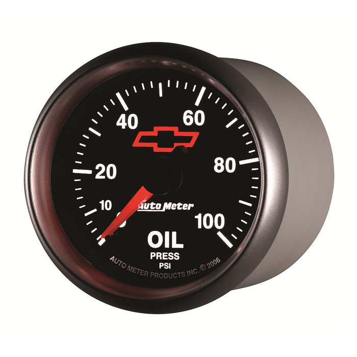 2-1/16 In. OIL PRESSURE 0-100 PSI GM BLACK