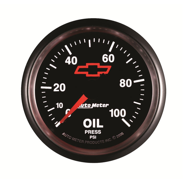 2-1/16 In. OIL PRESSURE 0-100 PSI GM BLACK