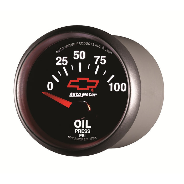 2-1/16 In. OIL PRESSURE 0-100 PSI GM BLACK