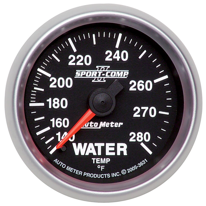 2-1/16 In. WATER TEMPERATURE 140-280 Fahrenheit SPORT-COMP II