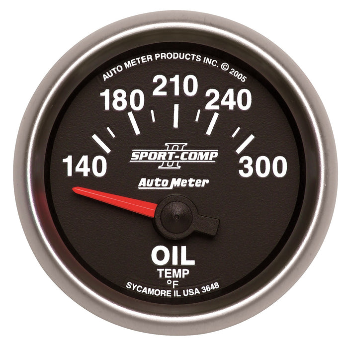 2-1/16 In. OIL TEMPERATURE 140-300 Fahrenheit SPORT-COMP II