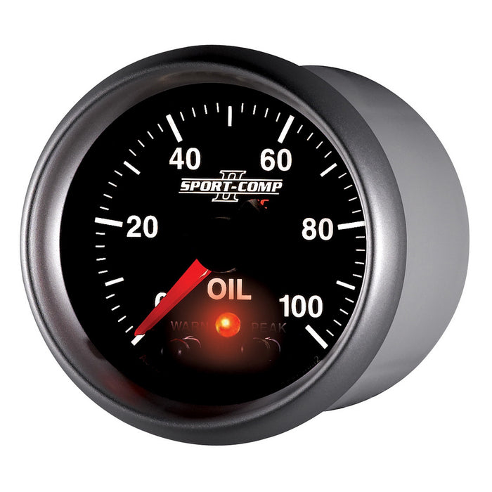 2-1/16 In. OIL PRESSURE 0-100 PSI SPORT-COMP II