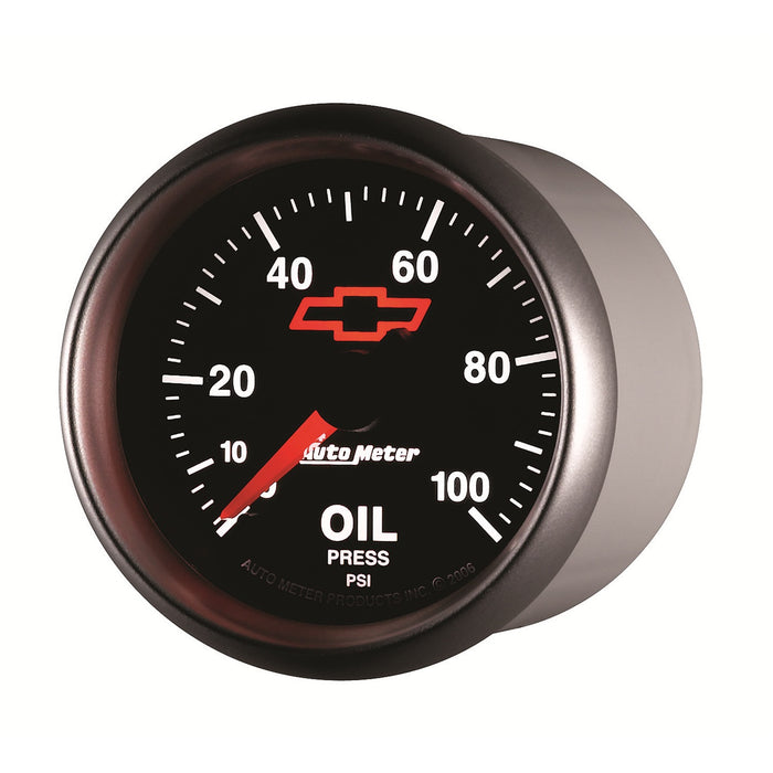 2-1/16 In. OIL PRESSURE 0-100 PSI GM BLACK