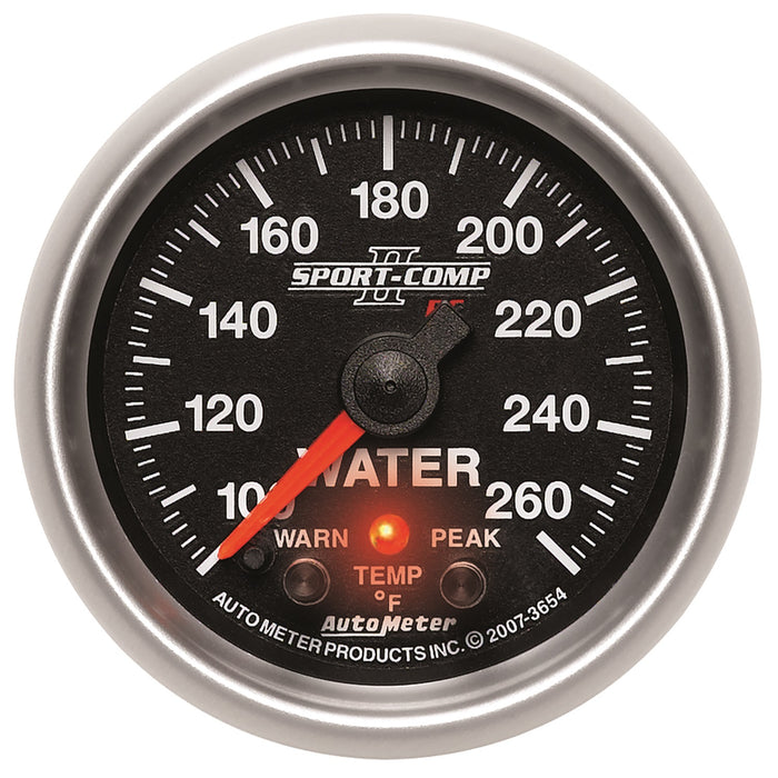 2-1/16 In. WATER TEMPERATURE 100-260 Fahrenheit SPORT-COMP II