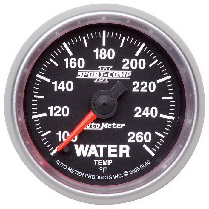 2-1/16in WATER TEMPERATURE 100-260 Deg F SPORT-COMP II