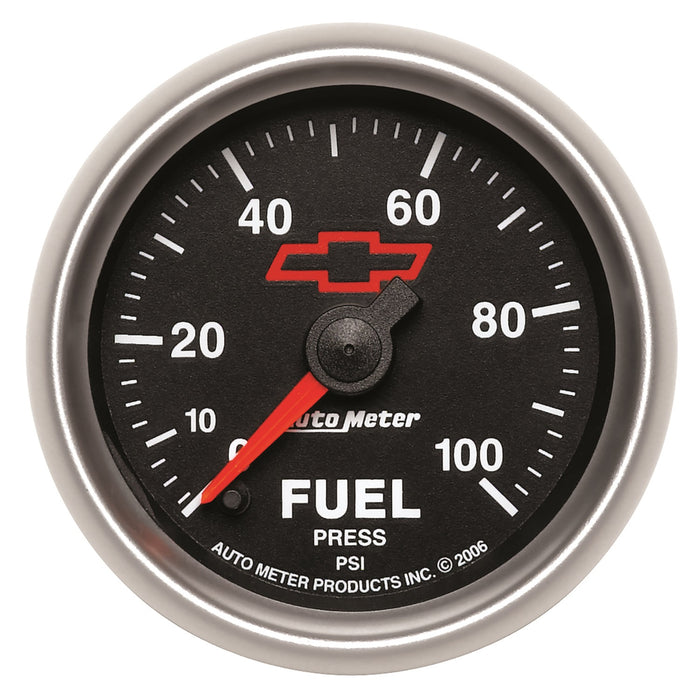 2-1/16 In. FUEL PRESSURE 0-100 PSI GM BLACK