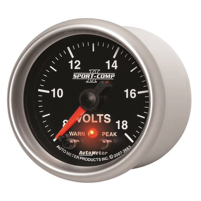 2-1/16 In. VOLTMETER 8-18V SPORT-COMP II