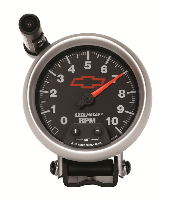 3-3/4 In. PEDESTAL TACHOMETER 0-10000 RPM GM BLACK