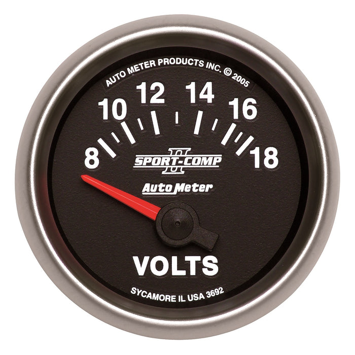 2-1/16 In. VOLTMETER 8-18V SPORT-COMP II