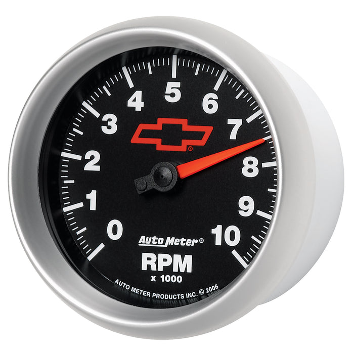 3-3/8 In. IN-DASH TACHOMETER 0-10000 RPM GM BLACK