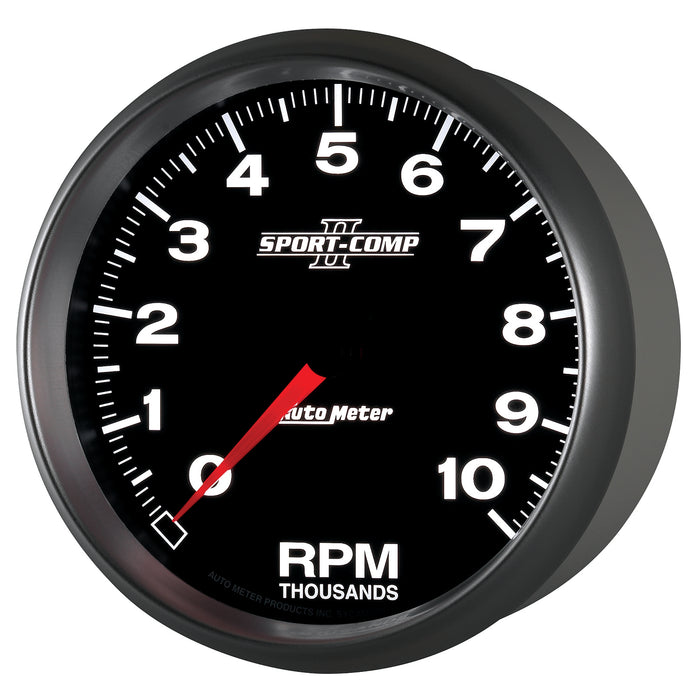 5 In. IN-DASH TACHOMETER 0-10000 RPM SPORT-COMP II