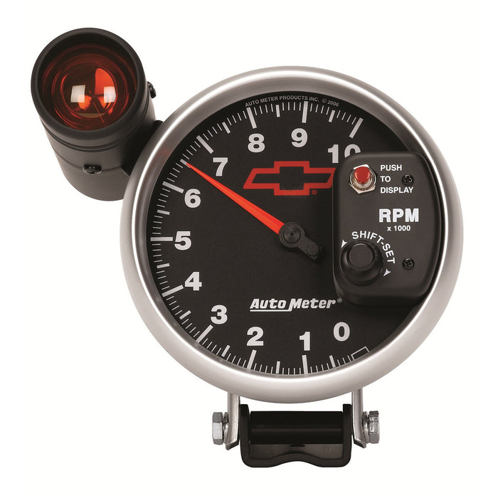 5 In. PEDESTAL TACHOMETER 0-10000 RPM GM BLACK