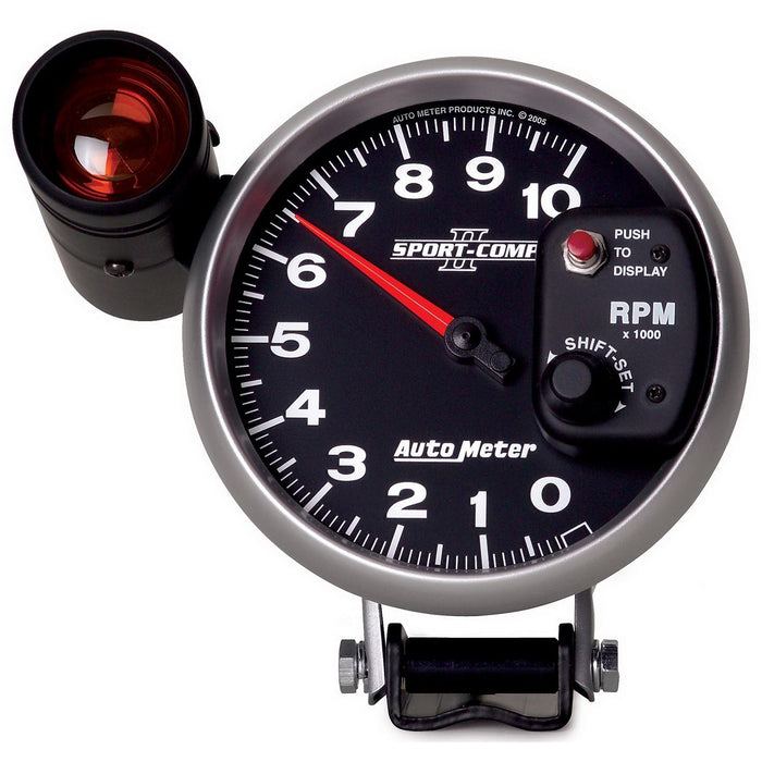 5 In. PEDESTAL TACHOMETER 0-10000 RPM SPORT-COMP II