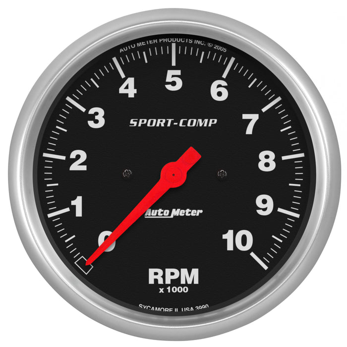 5 In. IN-DASH TACHOMETER 0-10000 RPM SPORT-COMP