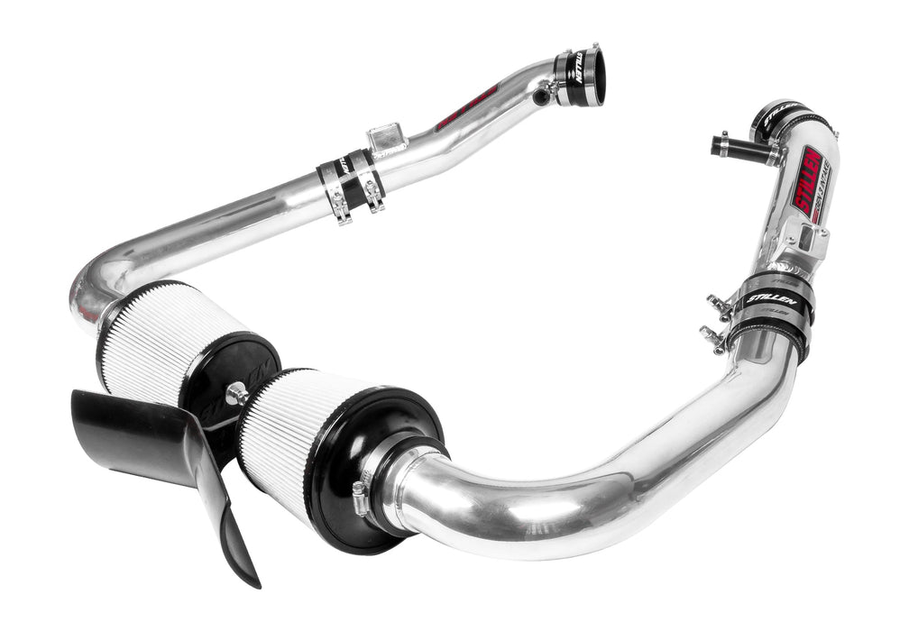 2009-2013 Infiniti G37 Dual Ultra Long Tube Air Intake Kit (Gen 3) [V36] - Dry Filter - 402847DF