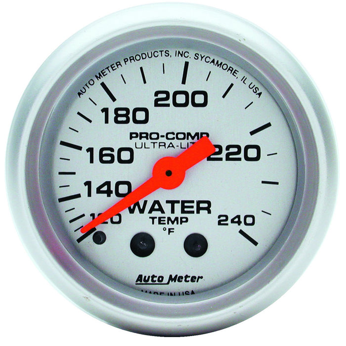 2-1/16 In. WATER TEMPERATURE 120-240 Fahrenheit ULTRA-LITE